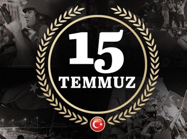 15 TEMMUZ DEMOKRASİ ZAFERİ VE ŞEHİTLERİ ANMA PROGRAMI YAPILDI...